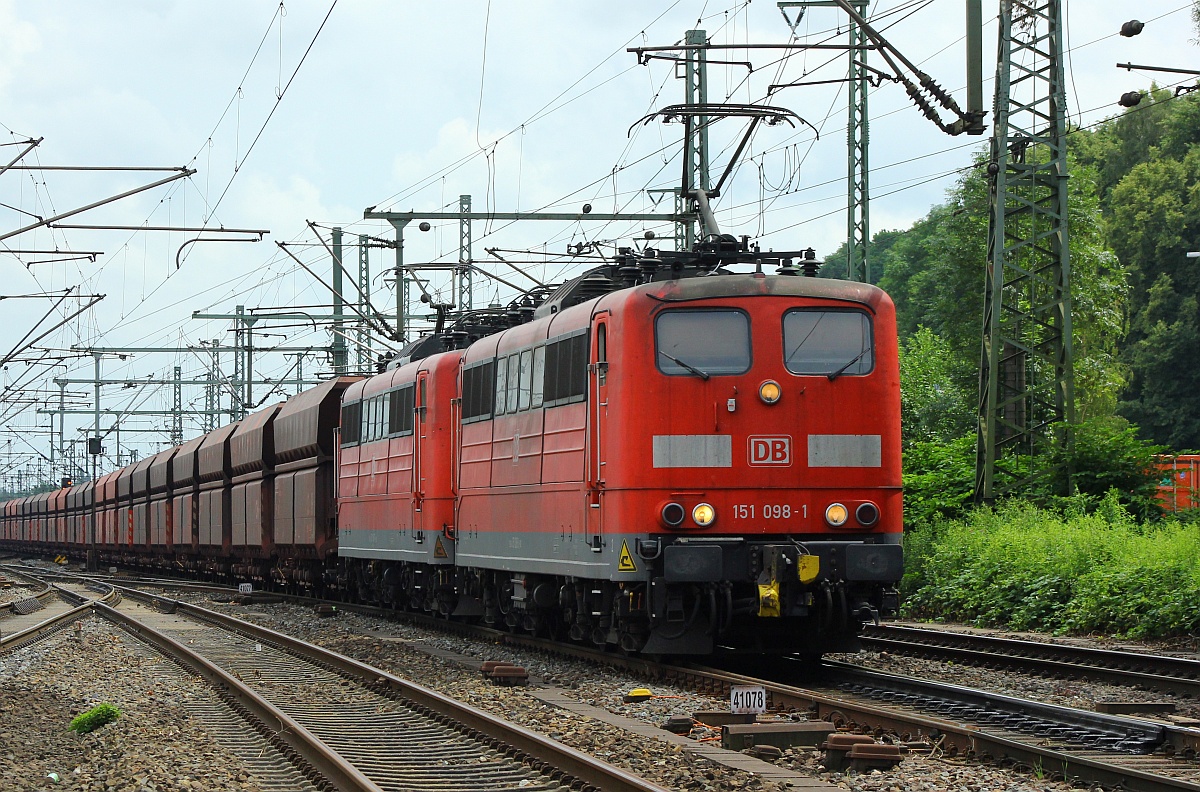 DB 151 098-1 Harburg 02.07.2016