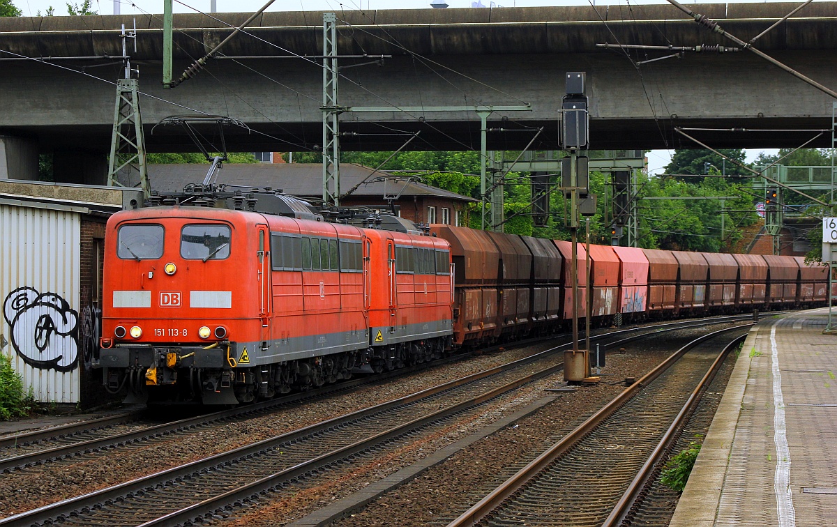 DB 151 113-8 Hamburg-Harburg 02.07.2016