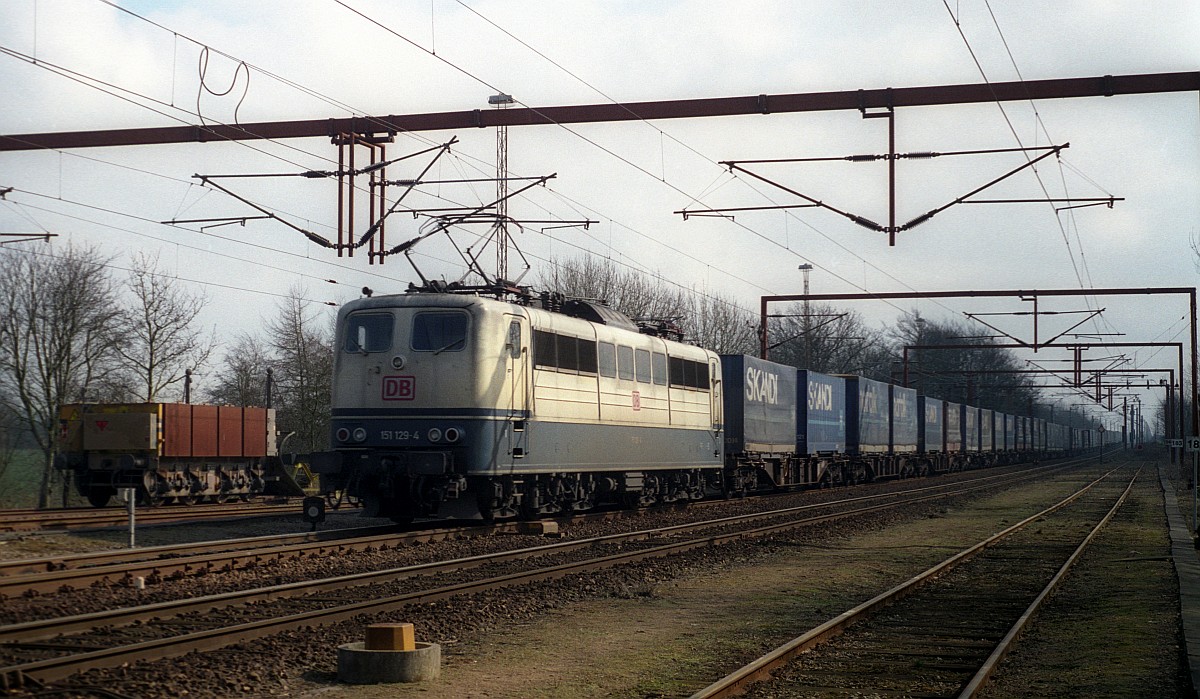 DB 151 129-4 Pattburg/DK 01.04.2001