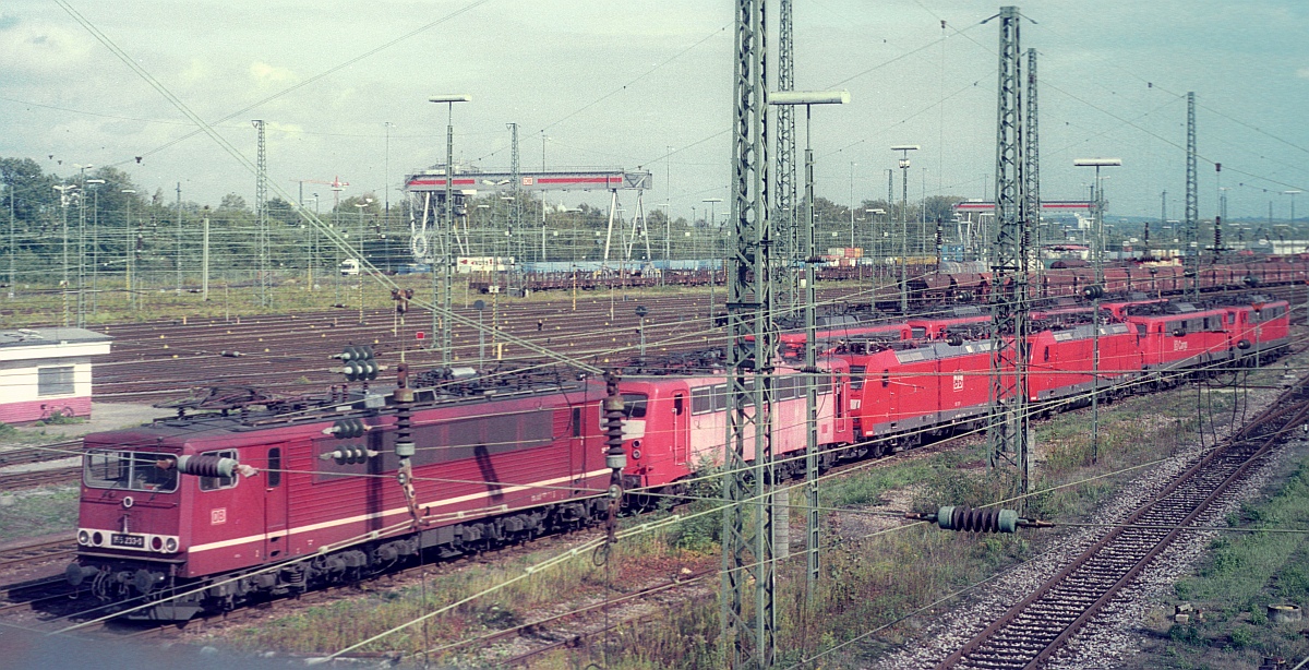 DB 155 233-0 Karlsruhe Gbf 08.10.2003 (D,S)