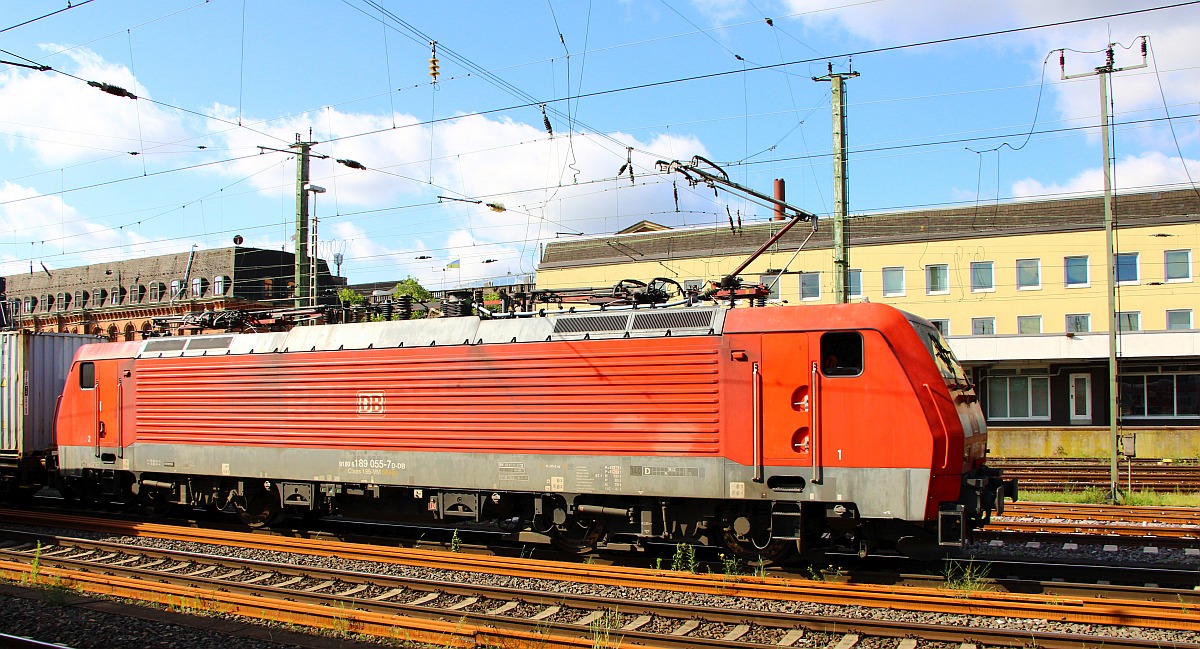 DB 189 055-7, REV/LD X/25.07.12, Verl/KG 9/28.10.20, km abhängig, Bremen Hbf 11.06.2022 