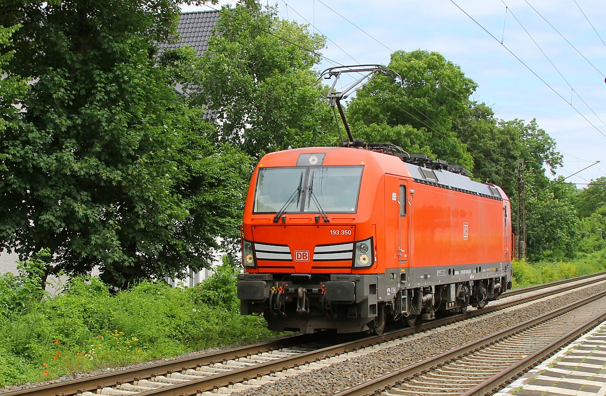 DB 193 350 fährt Lz nach Norden, Rheinhausen-Ost 10.06.2022