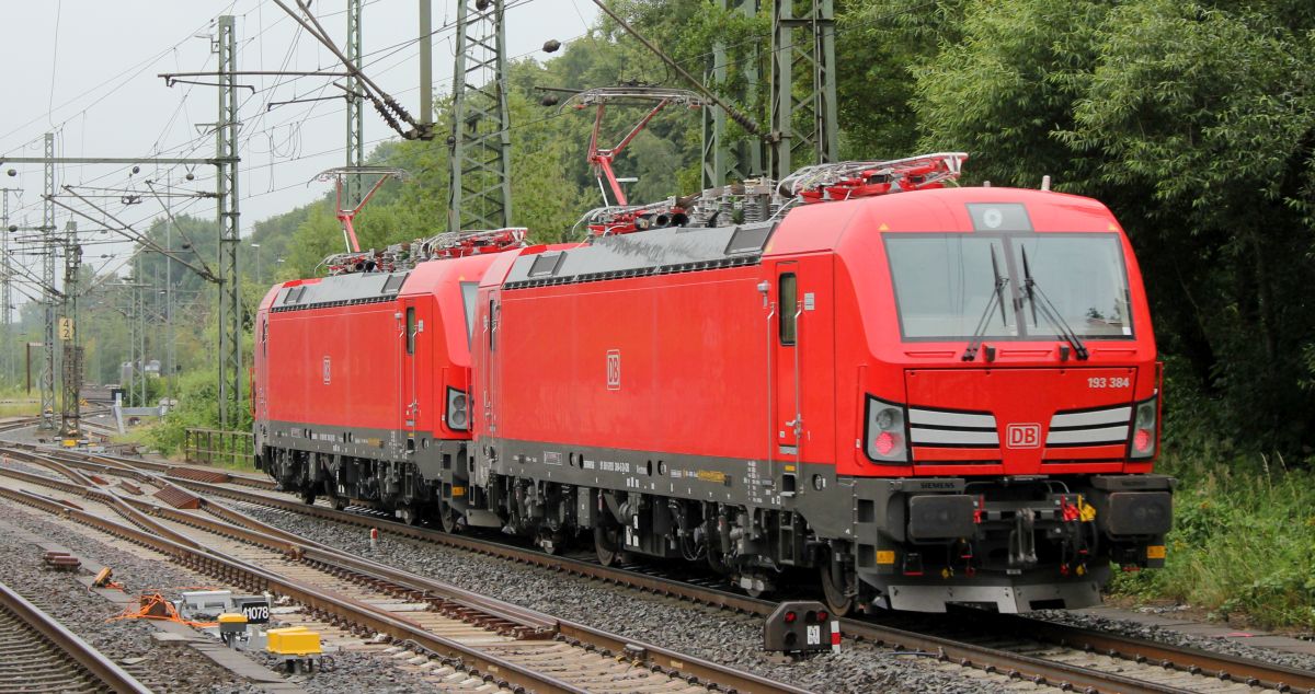 DB 193 384-5(REV/MMAL/16.04.19) und 193 385-2(REV/MMAL/03.05.19). HH.Harburg 06.07.2019