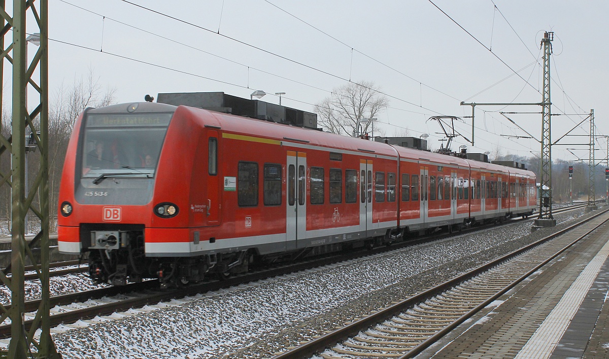 DB 425 013/513 der S-Bahn Hannover Schleswig 09.02.2017