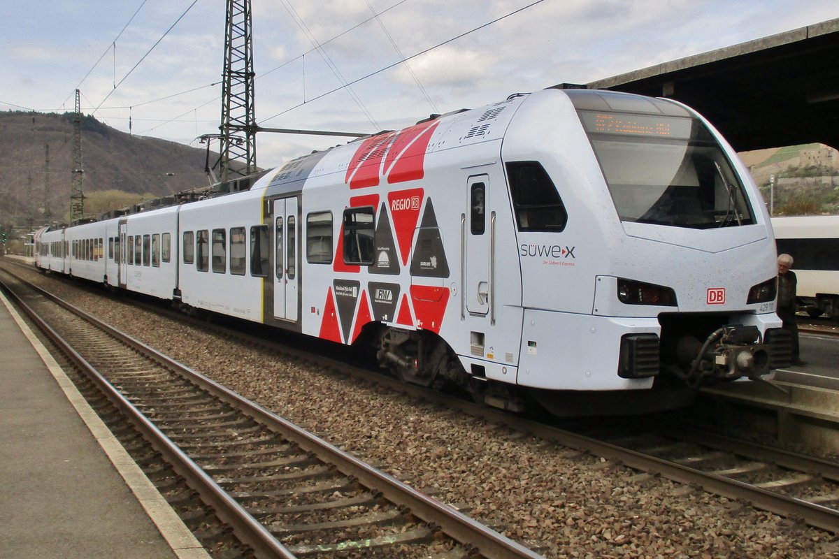 DB 429 110 steht am 22 M�rz 2017 in Mannheim Hbf.