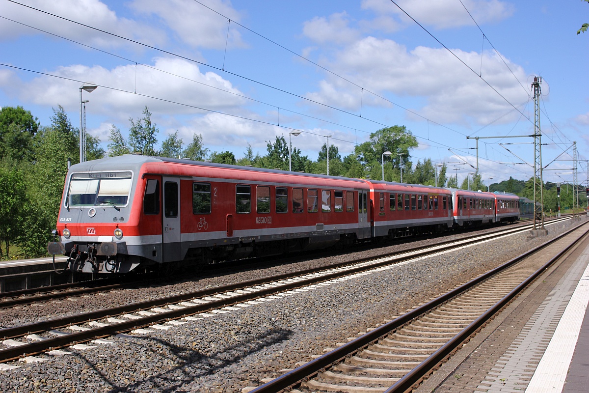 Db 628/928 625 und 628/928 xxx Schleswig 17.06.2017