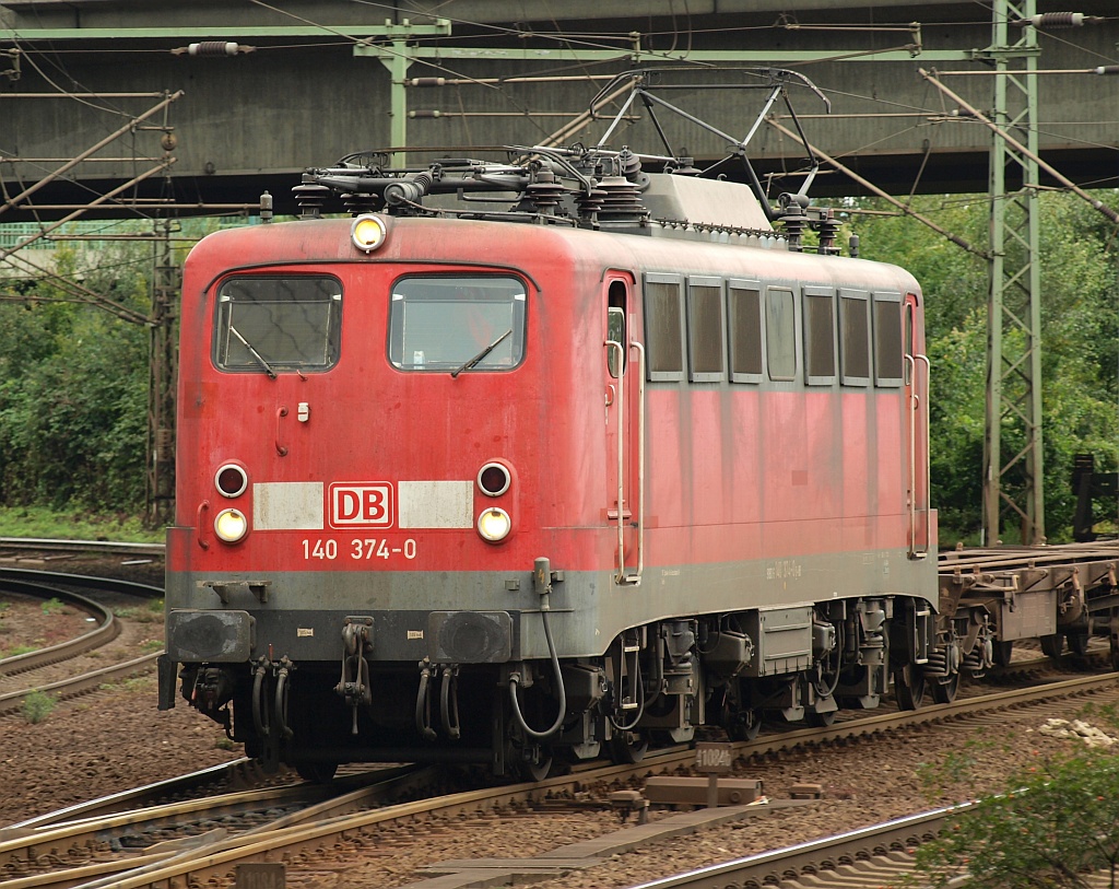 DB E40 374/ 140 374-0 Hamburg-Harburg 19.08.2011