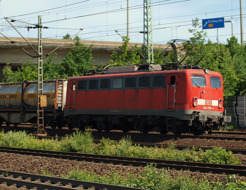 DB E40 678/ 140 678-4 Hamburg-Harburg 01.06.2011