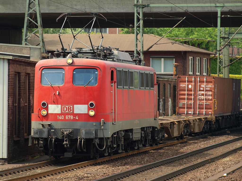 DB E40 678/ 140 678-4 Hamburg-Harburg 01.06.2011