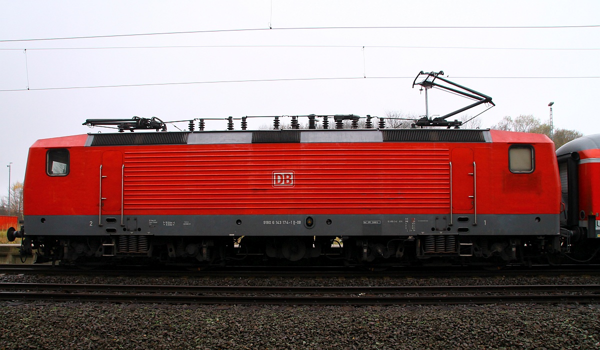 DB Regio Kiel ex Bh Trier 143 174-1 | ++ 03/2017 Opladen, Schleswig 18.11.2013