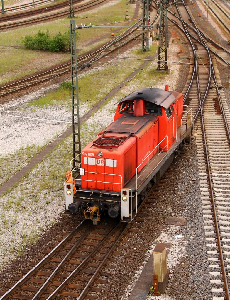 DB Schenker Nürnberg 3294 809-9(REV/BCSX/24.10.11)aufgenommen während einer Rangierfahrt im Gbf Maschen. 29.05.2014