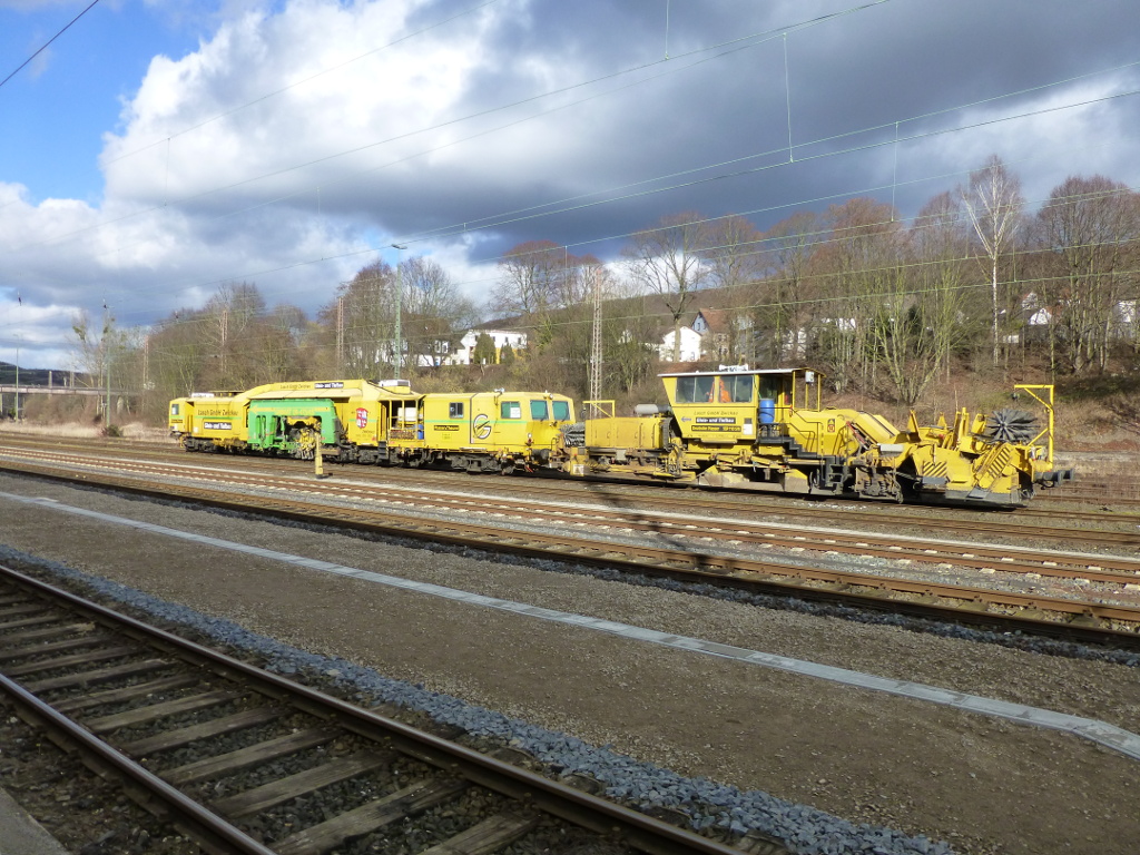 Deutsche Plasser in Kreiensen, 12.2.14.