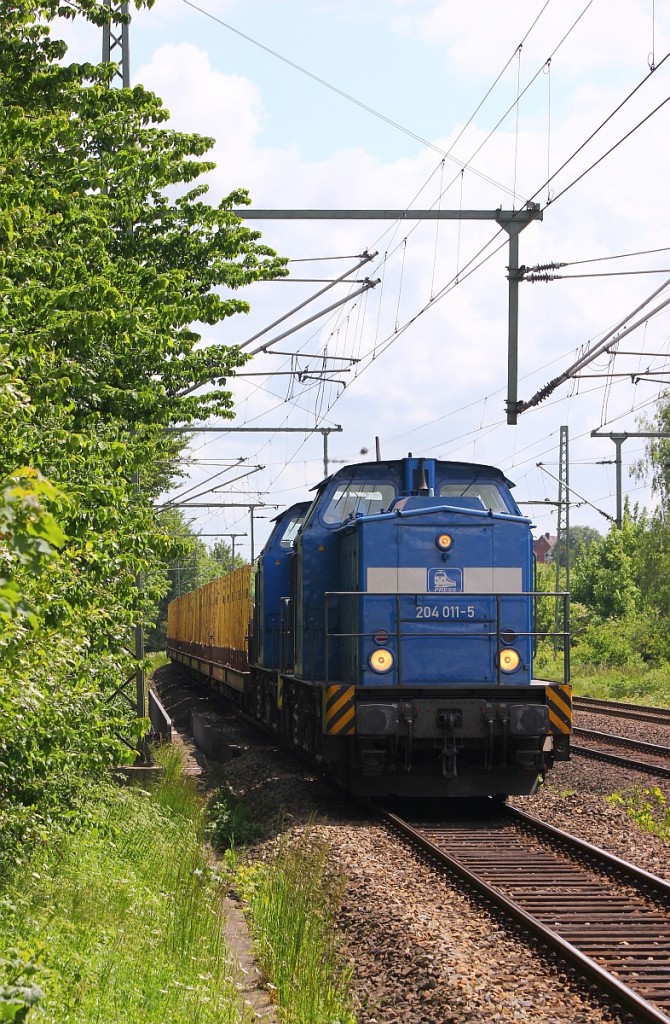 Die beiden PRESS Diesel nochmal etwas näher dran und im Hochformat. Schleswig 09.06.2015