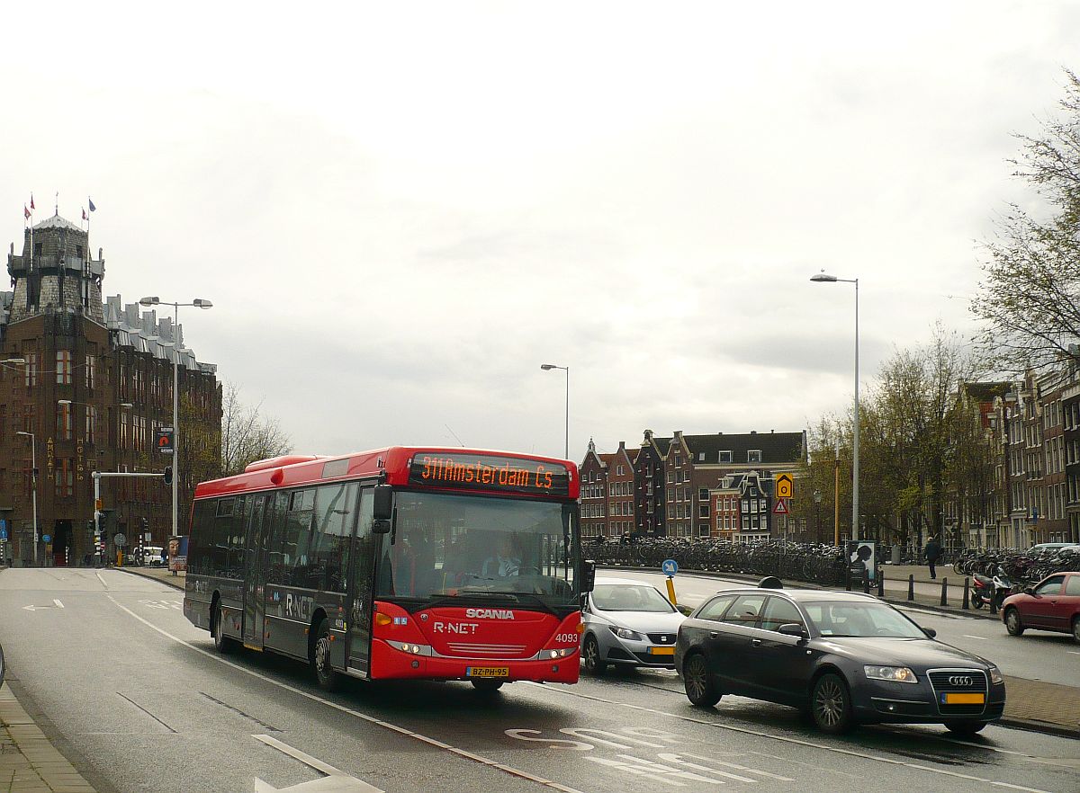 EBS R-net Bus 4093 Scania Omnilink Baujahr 2011. Prins Hendrikkade, Amsterdam 26-03-2014.

EBS R-net bus 4093 Scania Omnilink in dienst sinds december 2011. Prins Hendrikkade, Amsterdam 26-03-2014.