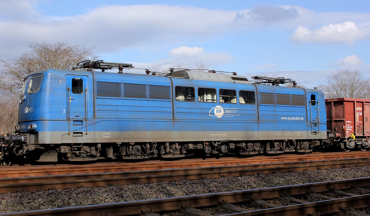 EGP 151 078-3 REV/EGP/26.11.15, Jübek 26.03.2021