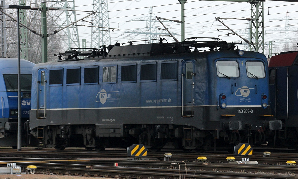 EGP E40 656/140 656-0, REV/EGP/03.07.18, Blaue Brücke 02.01.2021