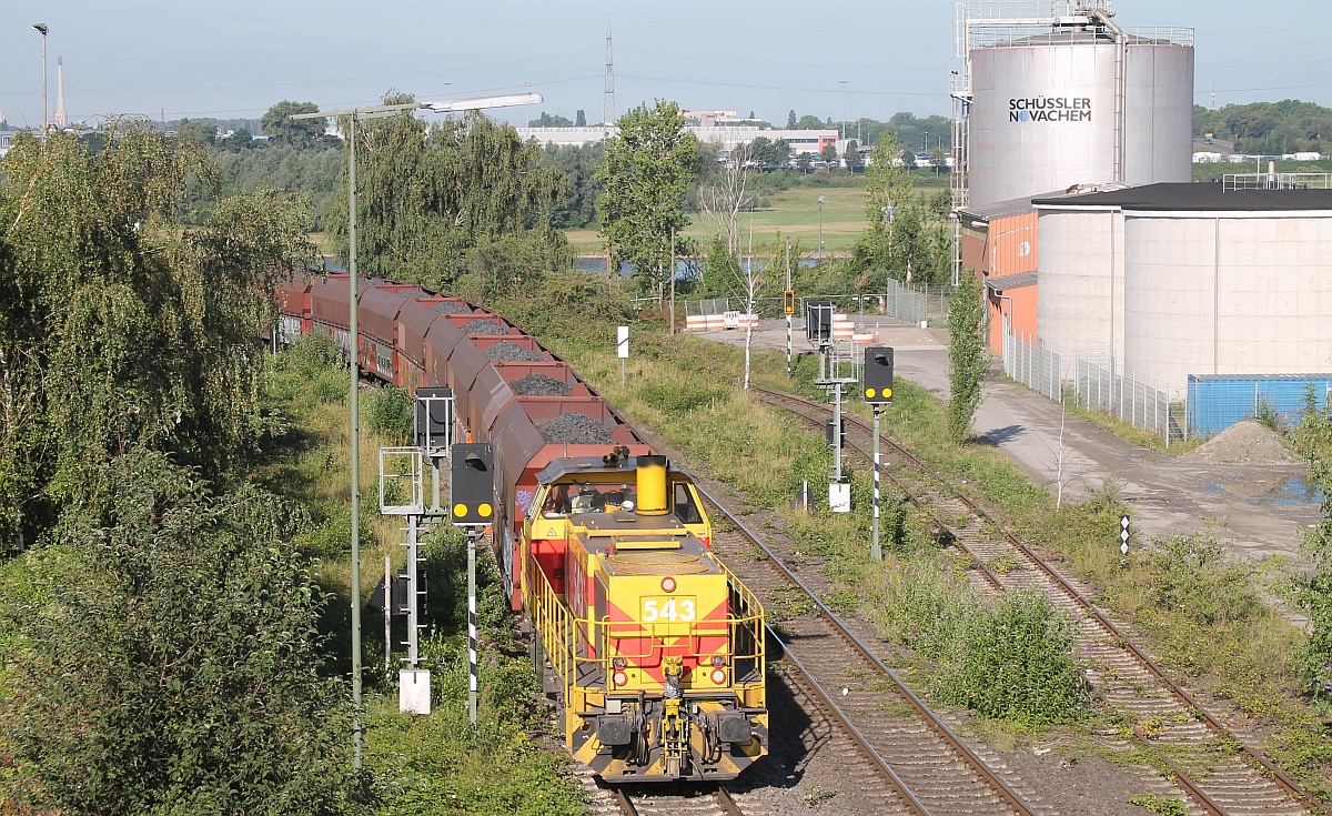 EHG/TKG  543  1275 845-6 Duisburg Wanheimerort 11.07.2020