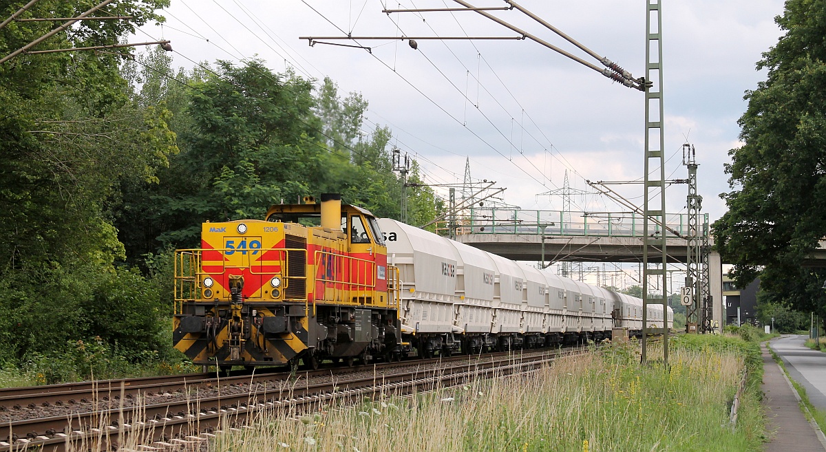 EHG/TKG  549  1275 116-2 bei Lintorf 10.07.2020