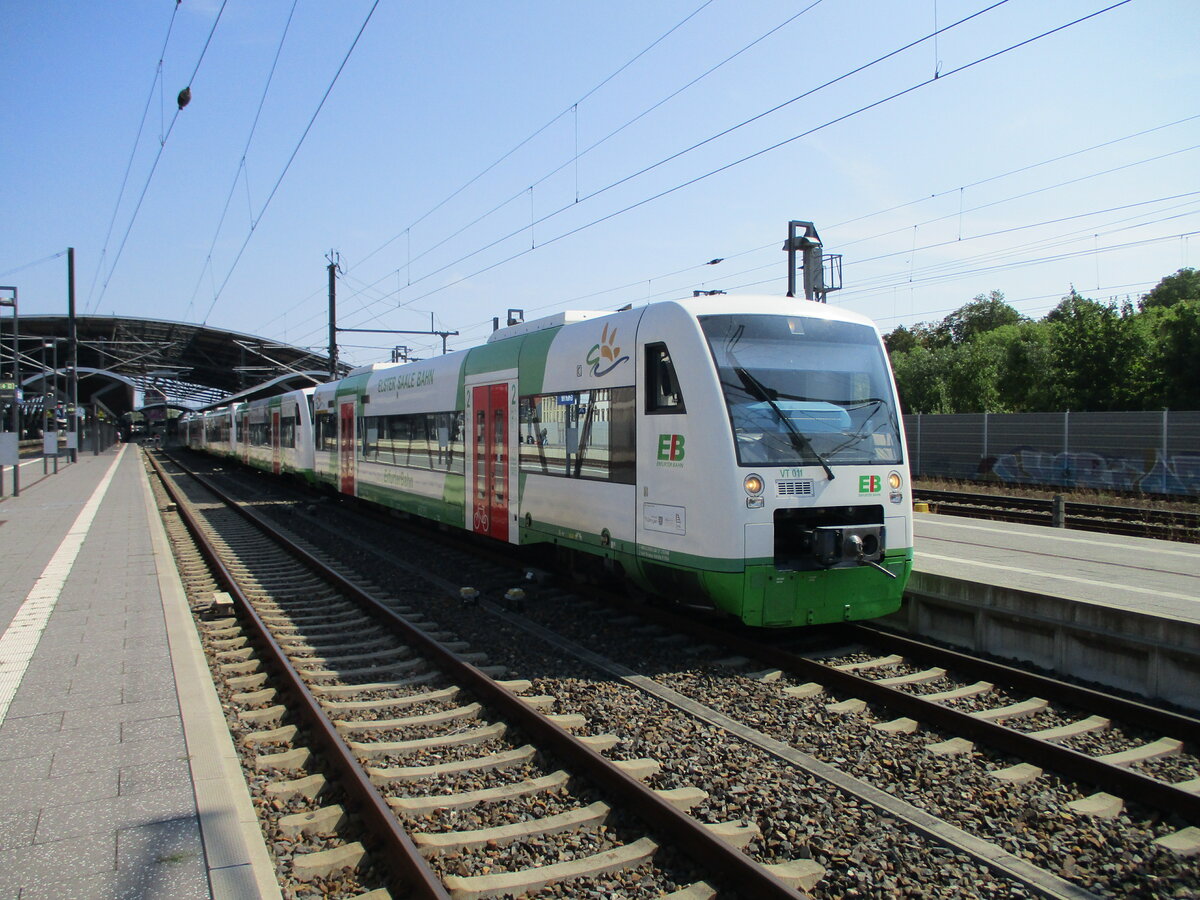 EIB VT011,am 28.August 2022,in Erfurt.