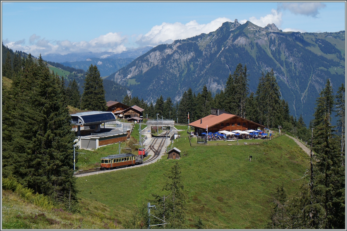 Ein Blick auf die BLM Station Winteregg. 
28. Aug. 2014