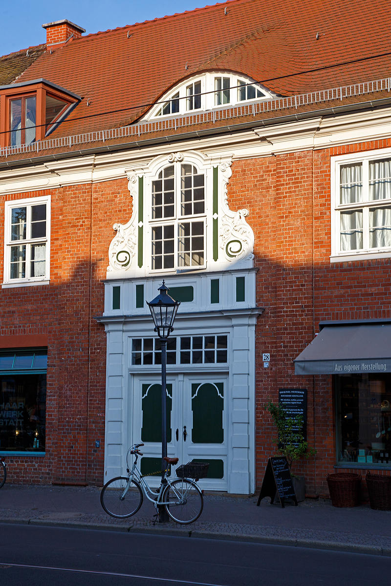 Eine Impression von Holland weit im Osten von Deutschland...
Im Holländischen Viertel in Potsdam am 19.09.2018. 