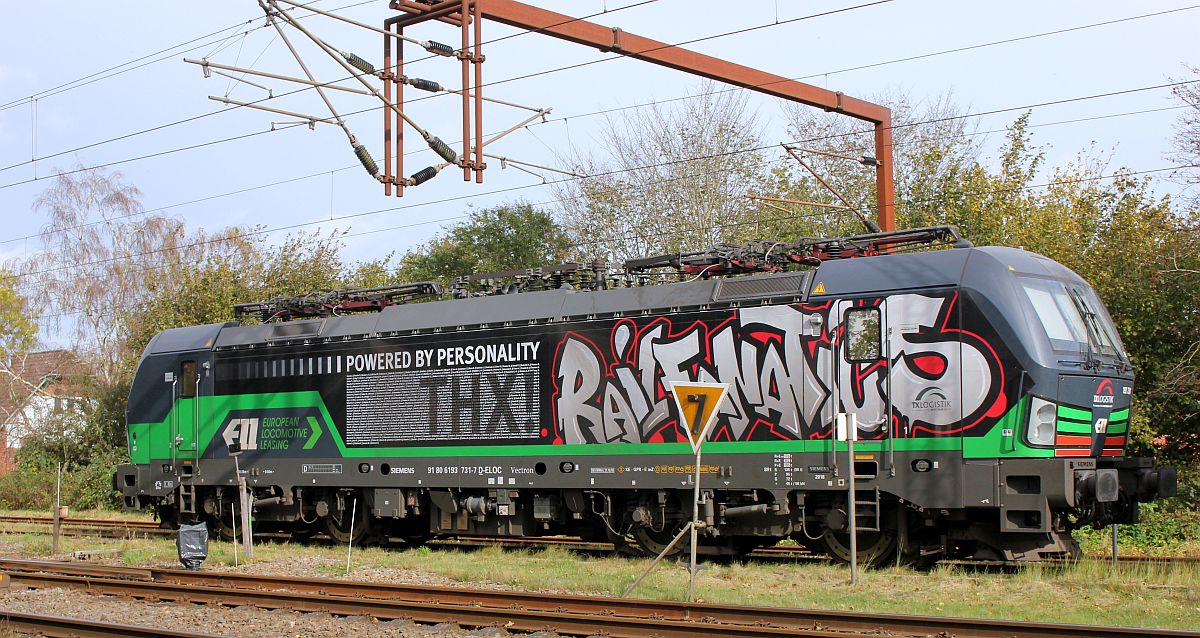 ELL/TXL  Railfanatics  193 731-7(REV/MMAL/31.10.18) Patturg 14.10.2019 II