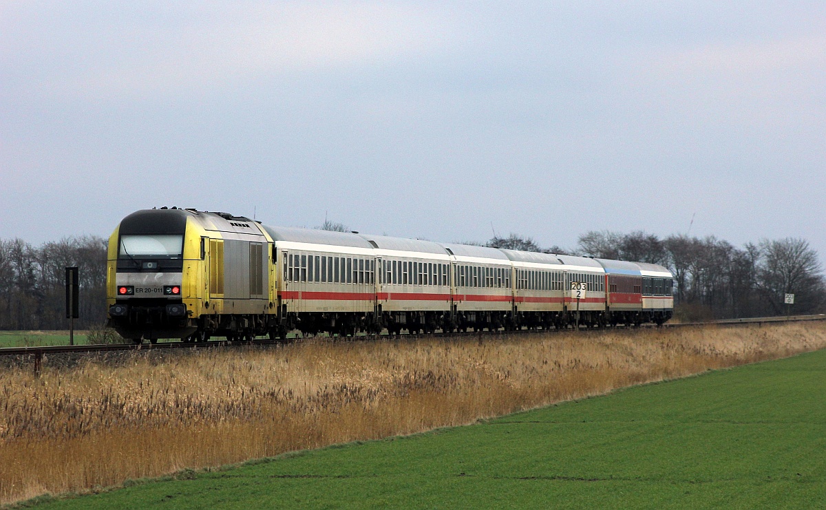 ER 20-011 mit Ersatzpark Gotteskoog 08.01.2017