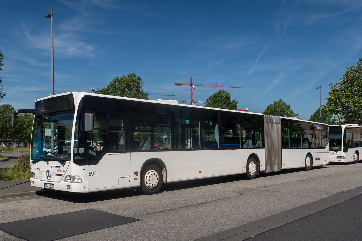 ESWE, Wiesbaden - Wagen 590 - WI-BU 140 - Mercedes-Benz O 530 Citaro G (2005) - Wiesbaden, 02.06.2019