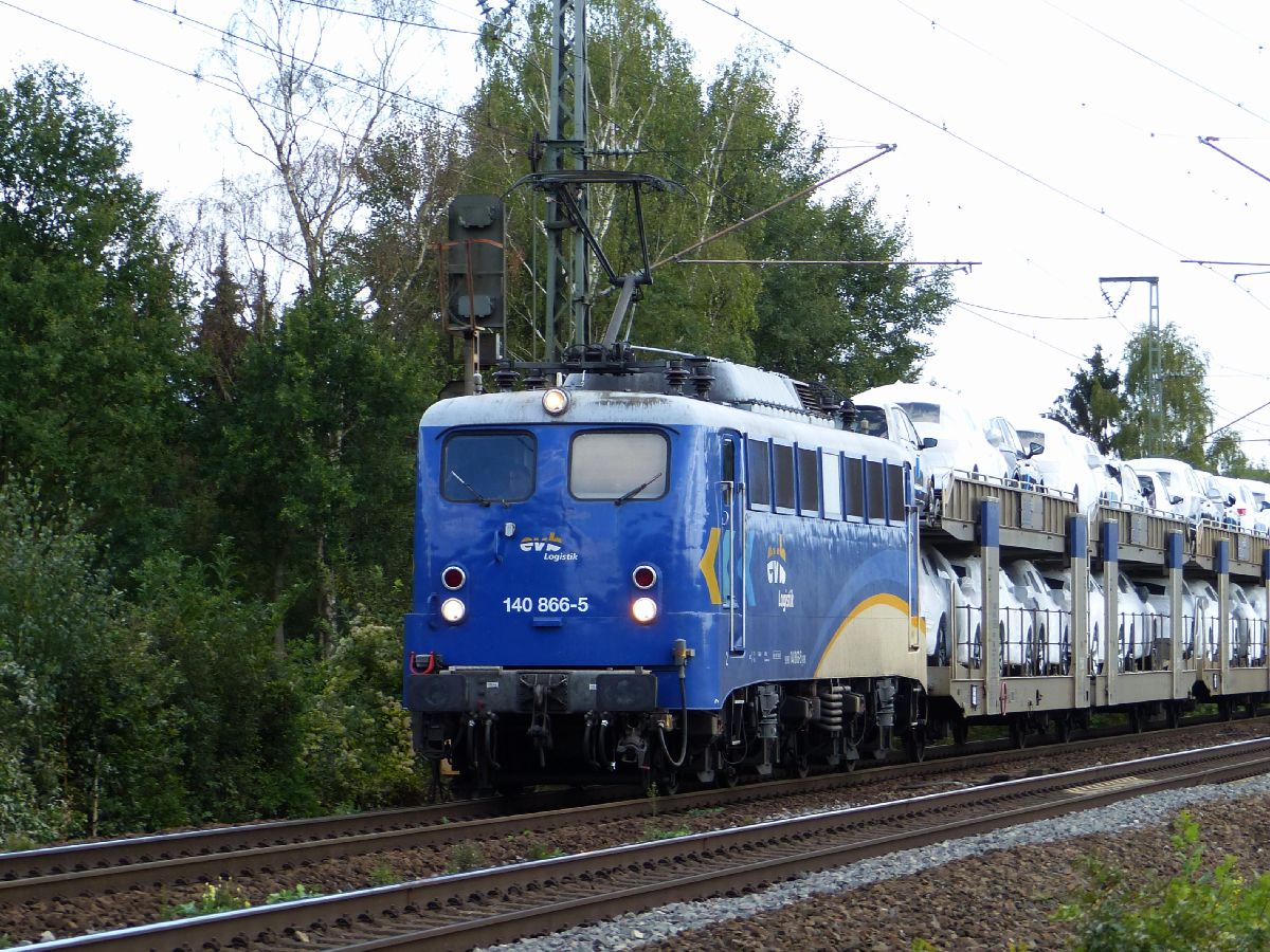 EVB (Eisenbahnen und Verkehrsbetriebe Elbe-Weser GmbH) Lok 140 866-5 Devesstrae, Salzbergen 13-09-2018.

EVB (Eisenbahnen und Verkehrsbetriebe Elbe-Weser GmbH) loc 140 866-5 Devesstrae, Salzbergen 13-09-2018.