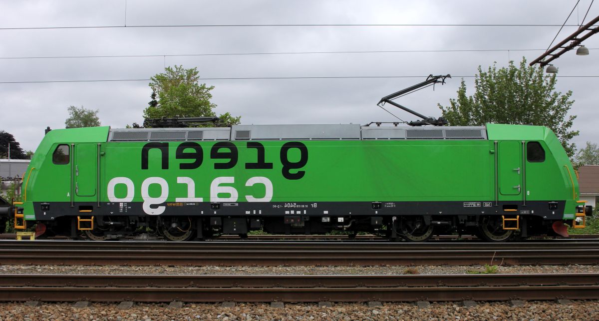 GreenCargo Br 5404(9180 6185 404-1 D-GC, REV/07.07.17) Padborg 25.05.2019