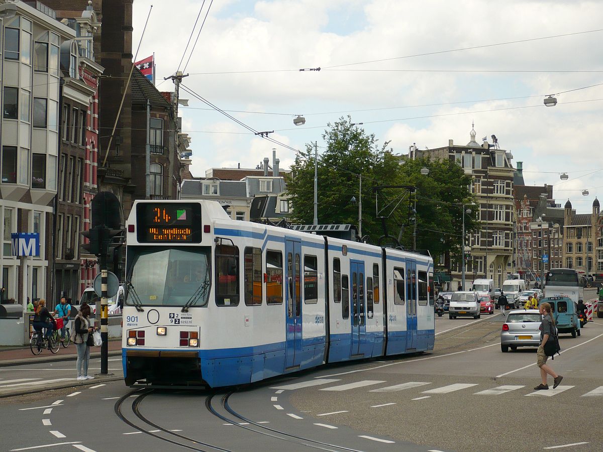 GVBA TW 901 Prins Hendrikkade, Amsterdam 02-07-2014.

GVBA tram 901 Prins Hendrikkade, Amsterdam 02-07-2014.