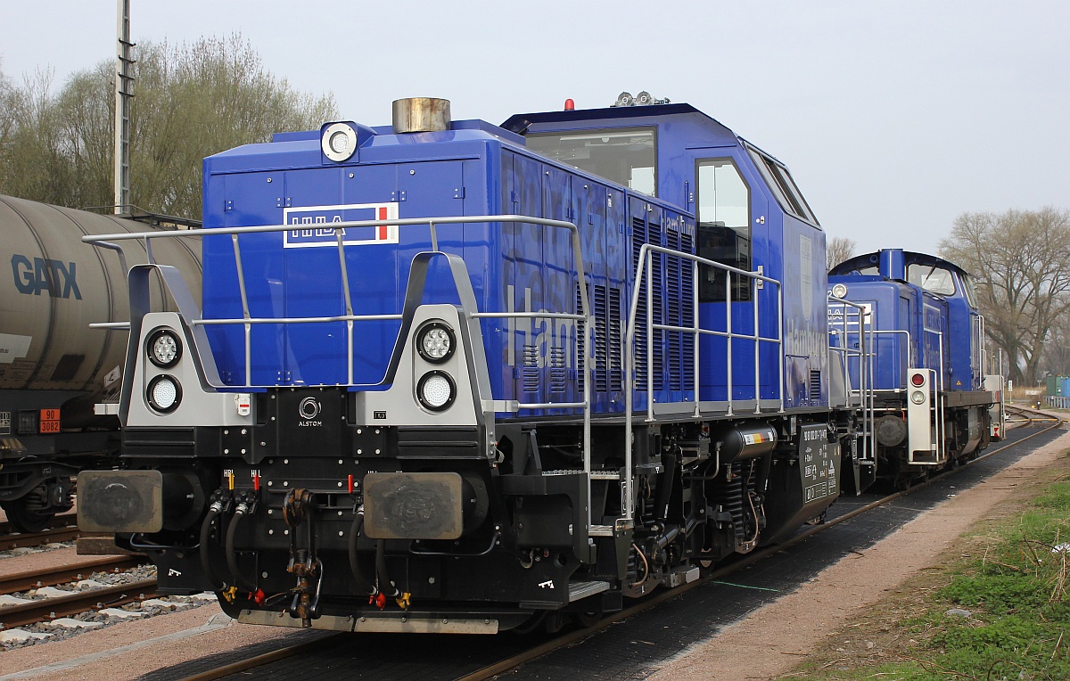 HHLA/Metrans 1002 011-7  Hamburg  Dradenau 01.04.2017