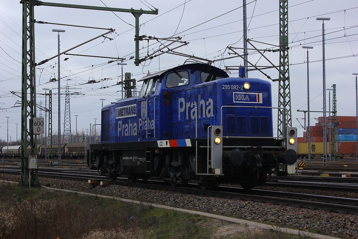 HHLA/Metrans 295 082-2 Hamburg Waltershof 19.03.2016