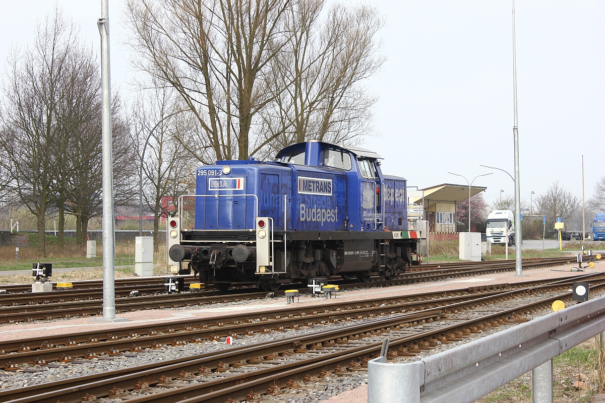 HHLA/Metrans 295 091-3 HH-Dradenau 01.04.2017