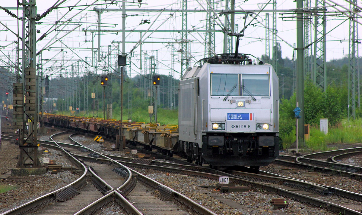 HHLA/Metrans 386 018-6 (REV/BTK/27.02.15)Hamburg-Harburg 02.07.2016