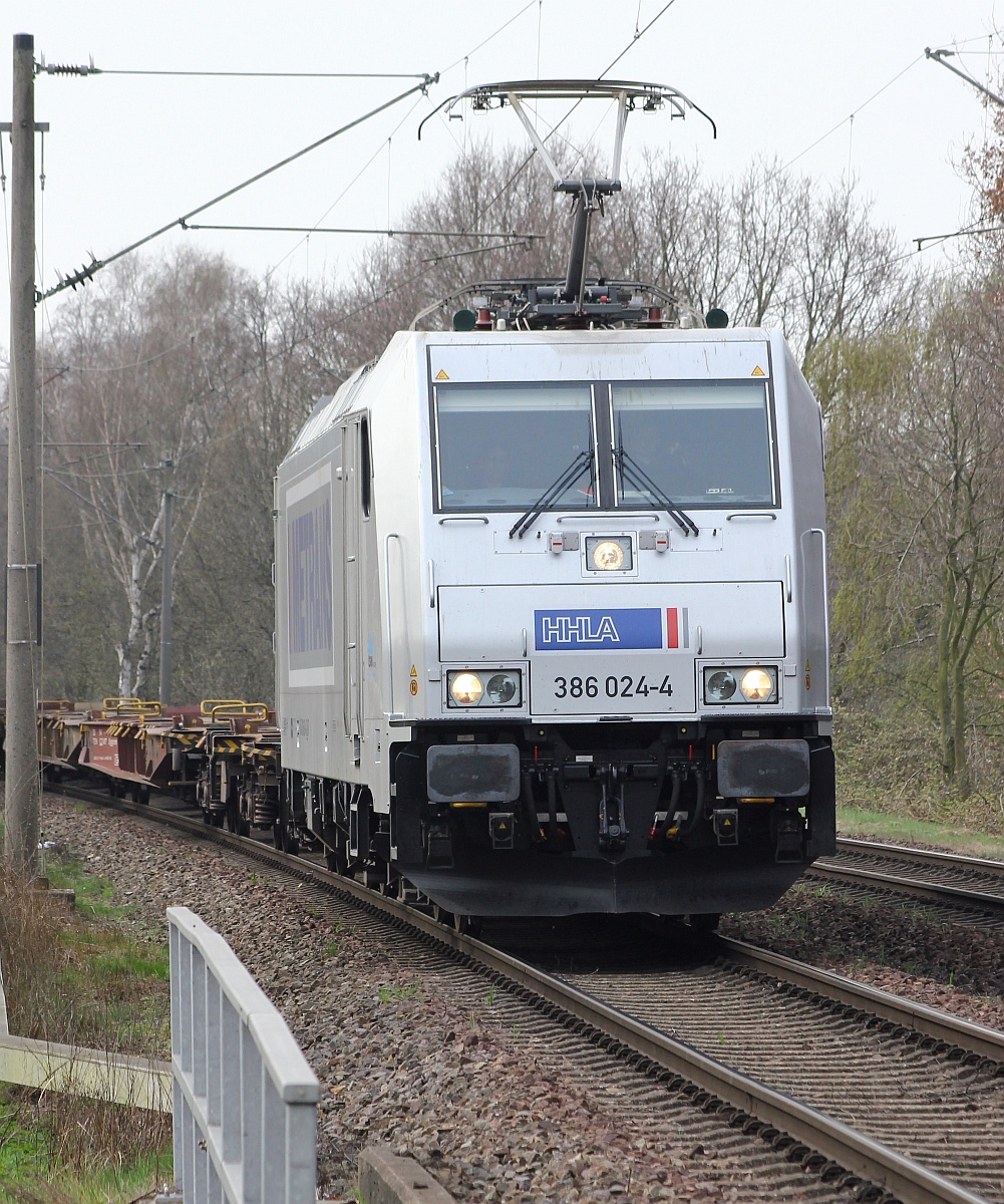 HHLA/Metrans 386 024-4 HH-Moorburg 01.04.2017