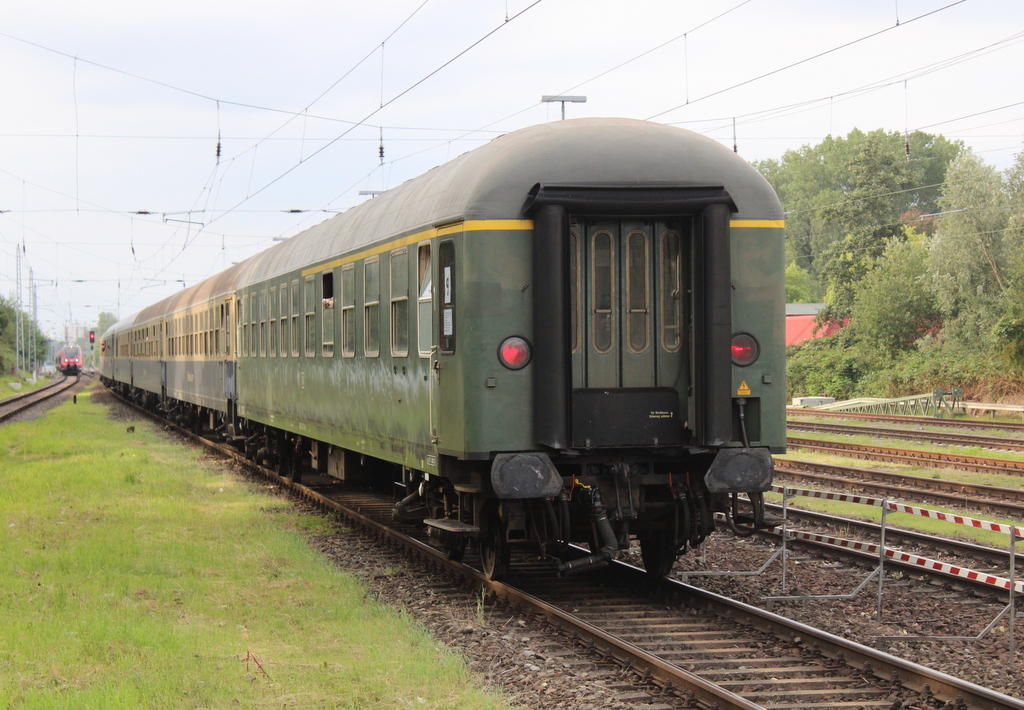 Historischer Wagen am 12.08.2023 in Rostock-Bramow