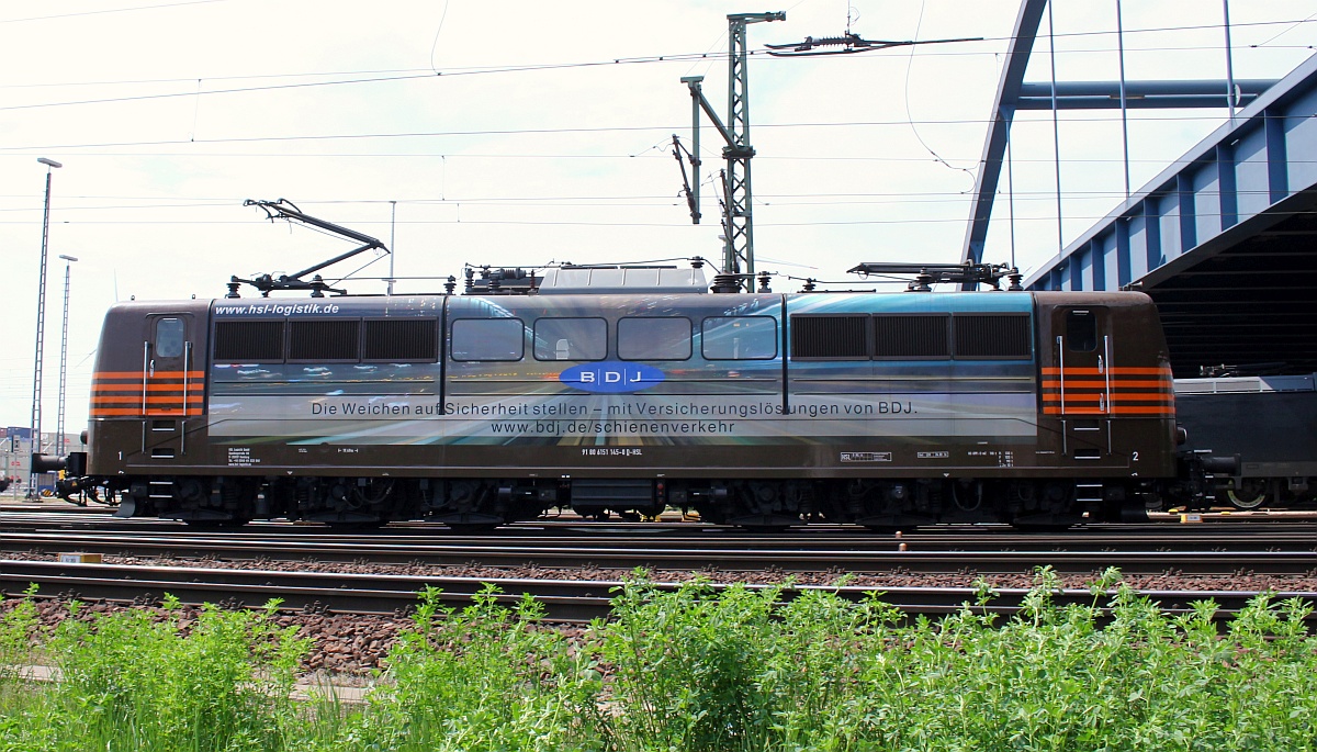 HSL 151 145-0(REV/LD X/24.03.16) Blaue Brücke 12.05.2018