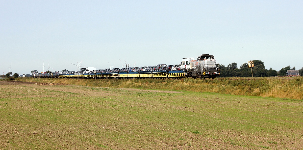 HSR DE18 4185 026-6 im Einsatz für RDC. Bü Triangel 19.09.2020