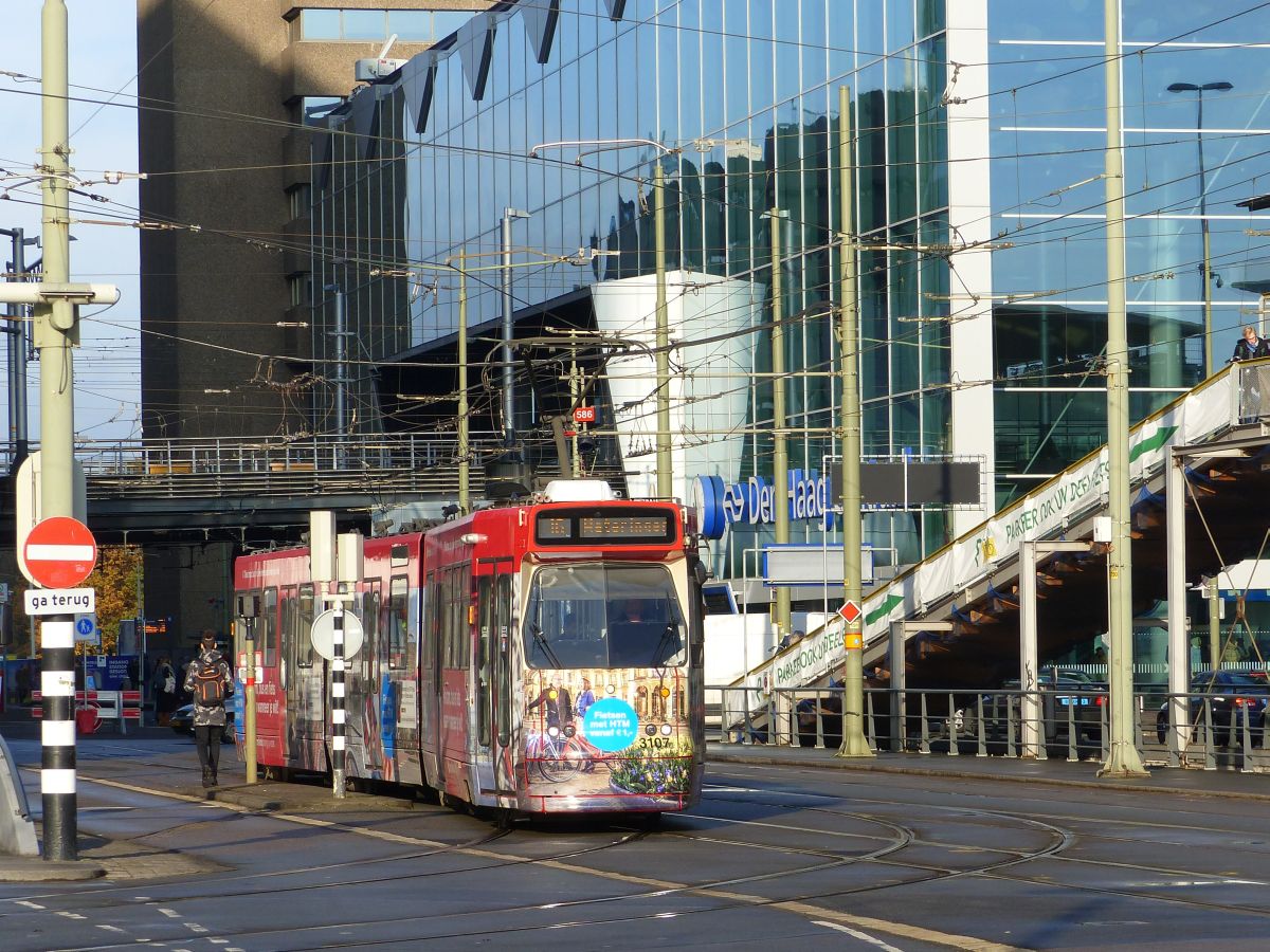 HTM Strassenbahn 3107 Rijnstraat, Den Haag 22-11-2019.

HTM tram 3107 Rijnstraat, Den Haag 22-11-2019.