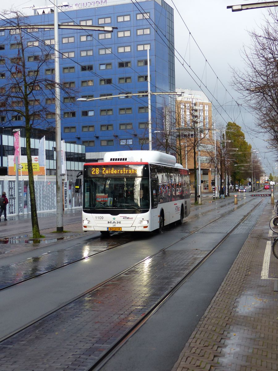 HTMbuzz Bus 1109 MAN Lion's City Baujahr 2011. Spui, Den Haag 13-11-2019.

HTMbuzz bus 1109 MAN Lion's City bouwjaar 2011. Spui, Den Haag 13-11-2019.