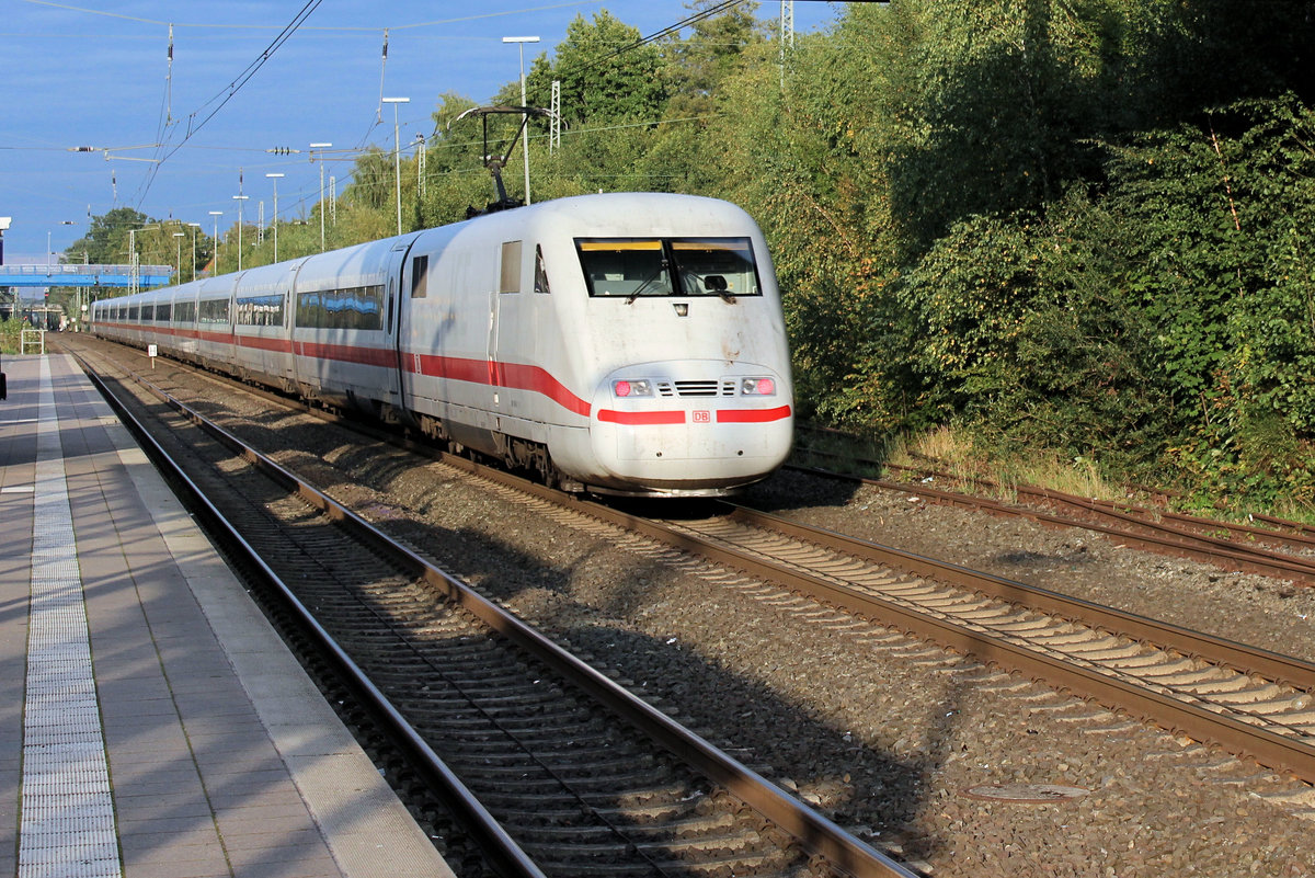 ICE auf den Weg nach Hamburg. Tostedt, 29.09.2020