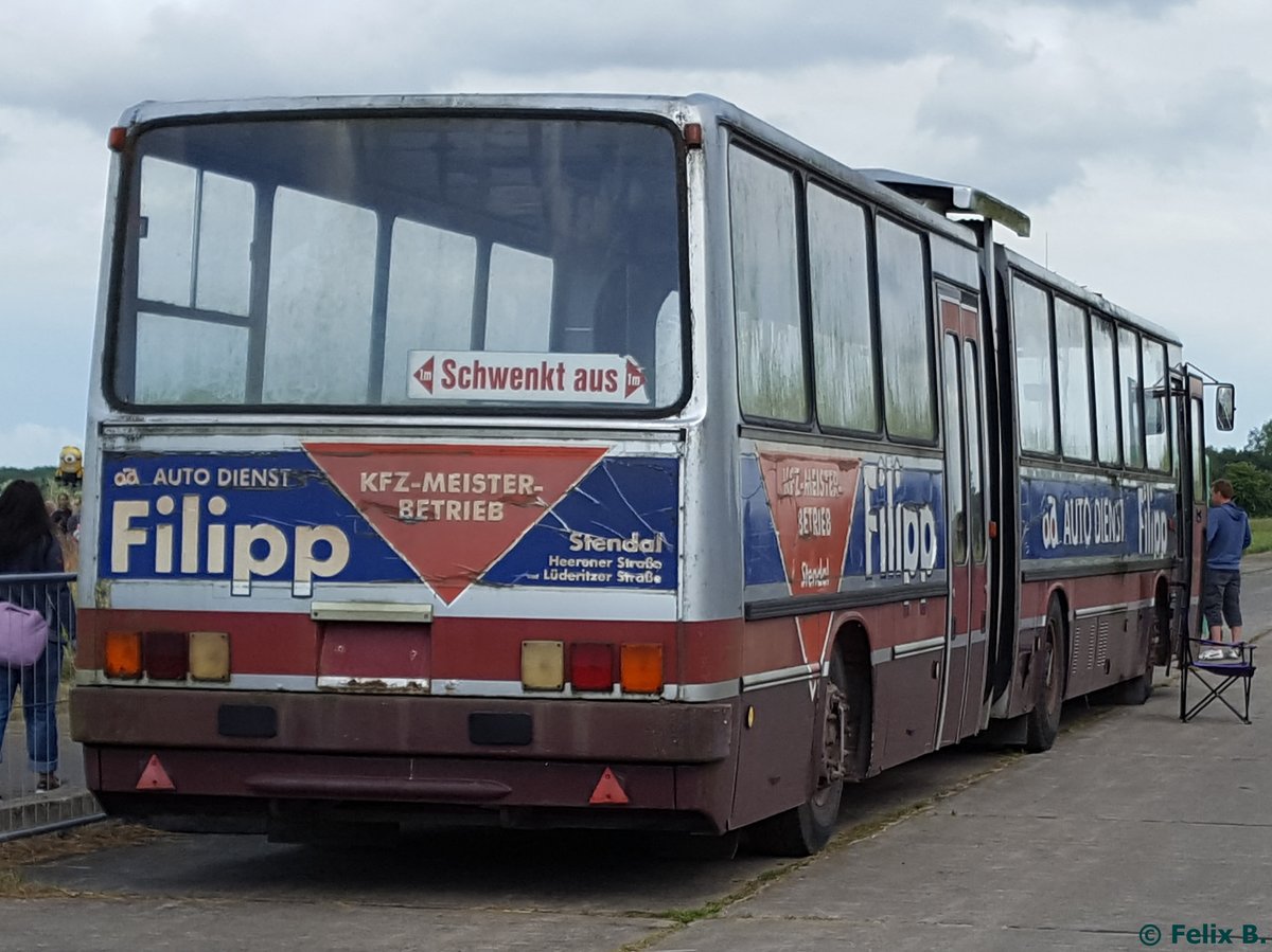 Ikarus 280 vom Technikmuseum Ptnitz (ex ALtmark) in Ptnitz.