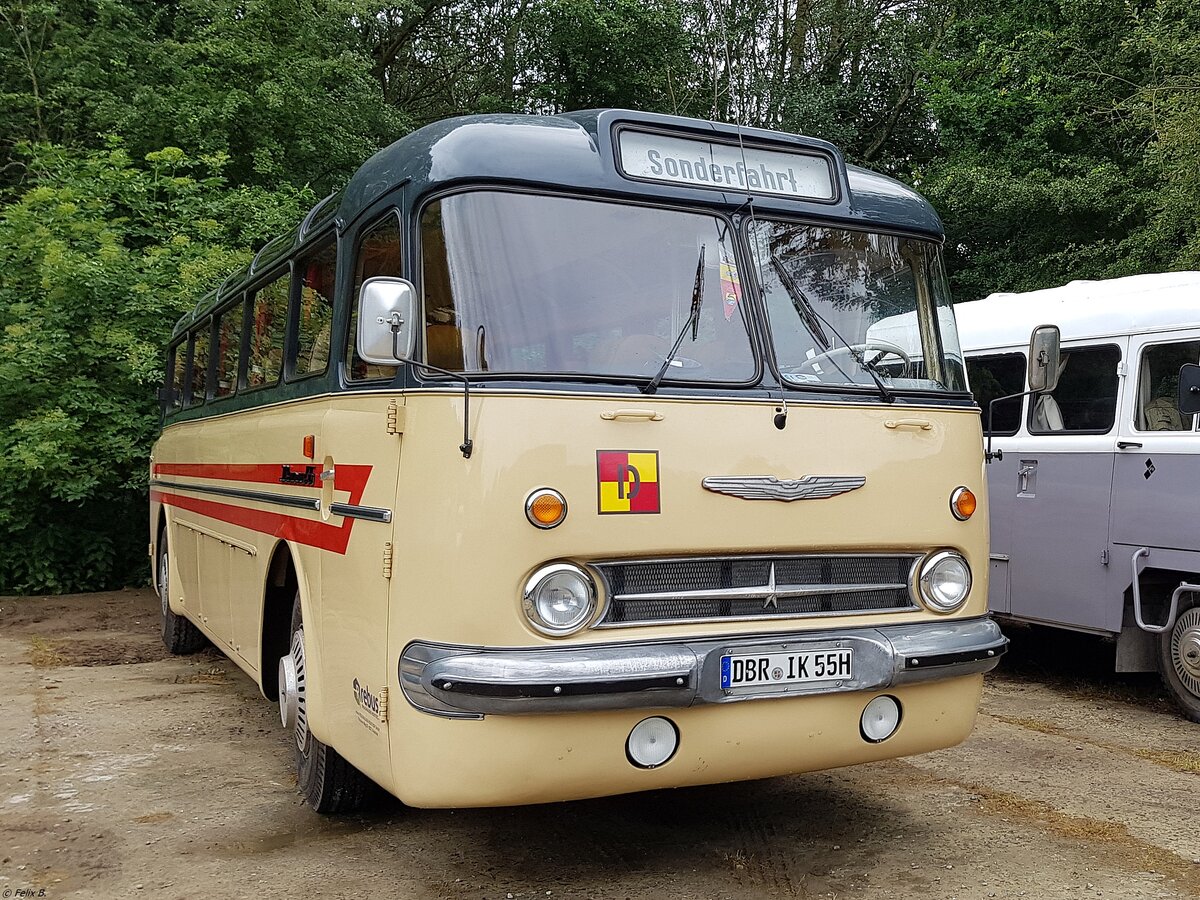 Ikarus 55 von Regionalbus Rostock in Ptnitz.