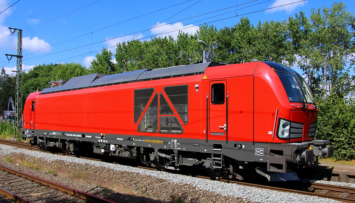 In schickem Stern & Hafferl rot....2248 998-7, REV/MMAL/08.04.22 auf Rangierfahrt in Jübek. 25.08.2022 I