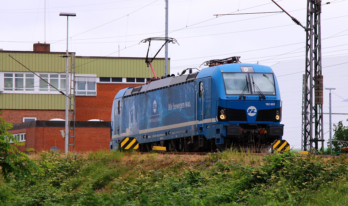 InfraLeuna 561 oder 192 003-2 am Ablaufberg Hohe Schaar 28.05.2022