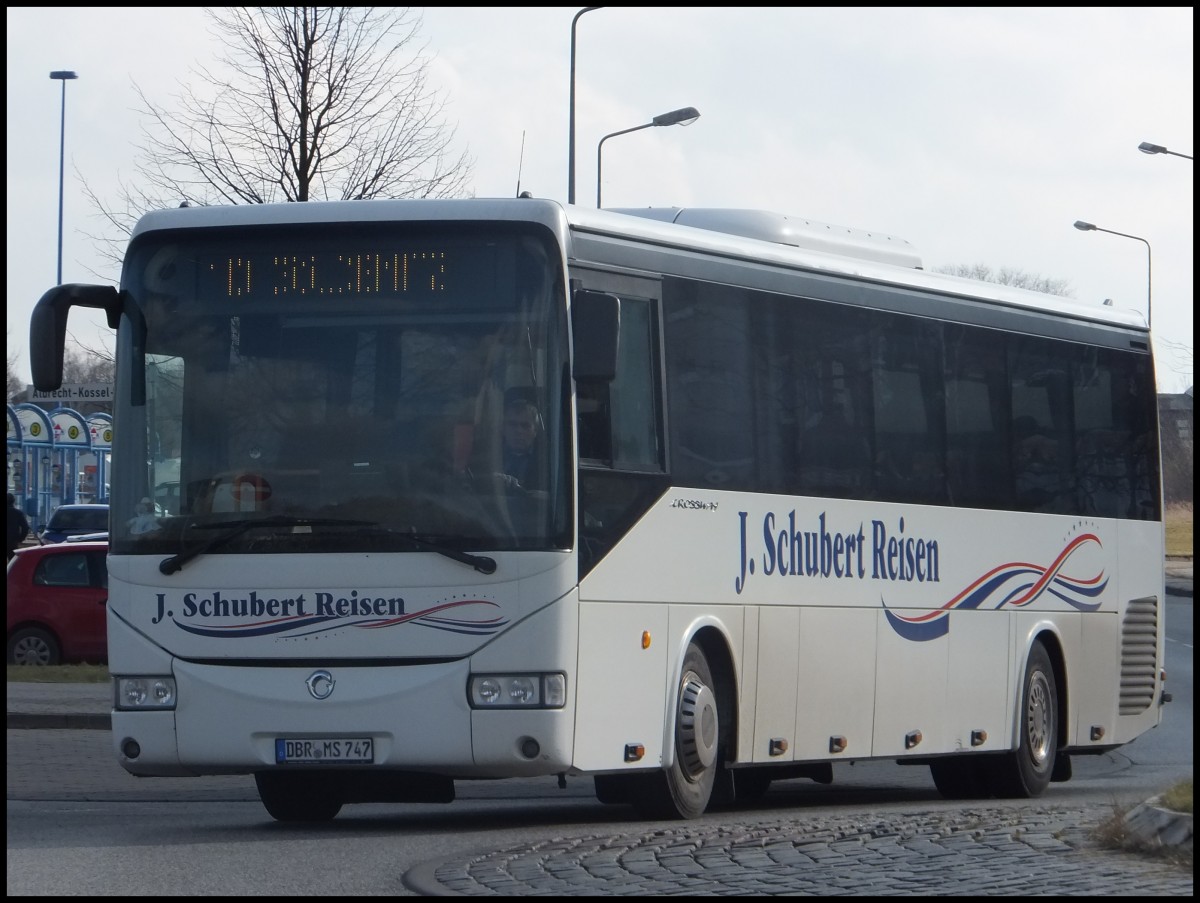 Irisbus Crossway von J. Schubert Reisen aus Deutschland in Rostock.