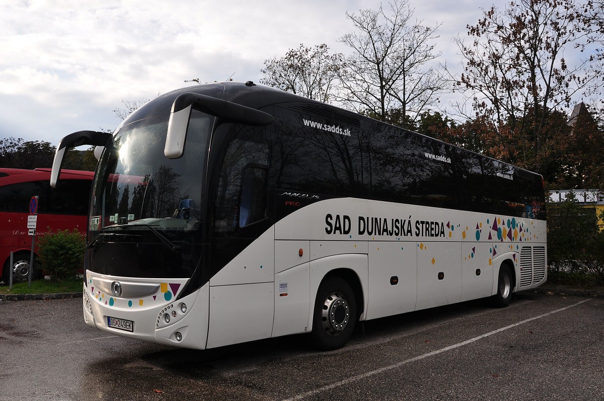 Irisbus Magelys Pro aus der CZ am 25.9.2014 in Krems.
