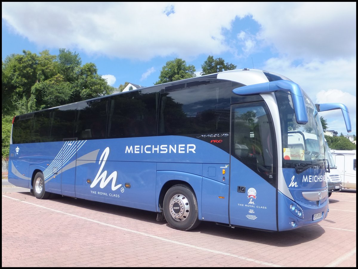 Irisbus Magelys Pro von Meichsner aus Deutschland im Stadthafen Sassnitz.