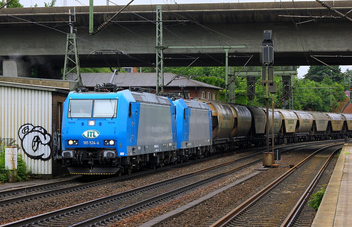 ITL 185 524 Hamburg-Harburg 02.07.2016